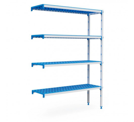 ESTANTERIA ANGULAR 4 NIVEL 1345x385x1750