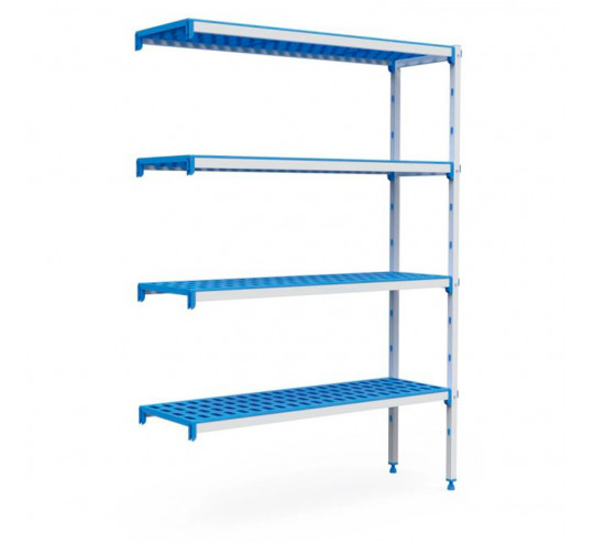 ESTANTERIA ANGULAR 4 NIVEL 4795x385x1750