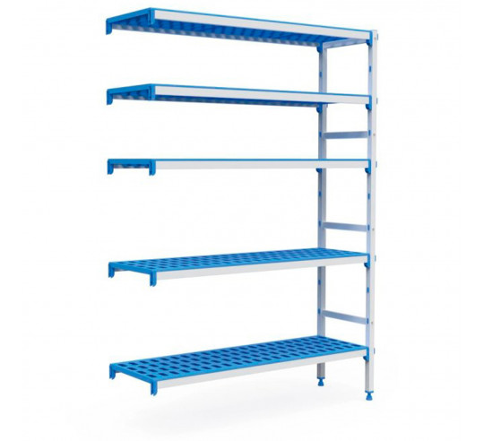 ESTANTERIA ANGULAR 5 NIVEL 1675x385x1750