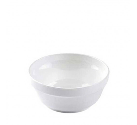 POLITRAY WH. SOUP BOWL 450 GRS