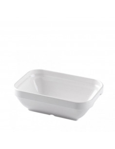 POLITRAY WH. RECT. DISH 17X11