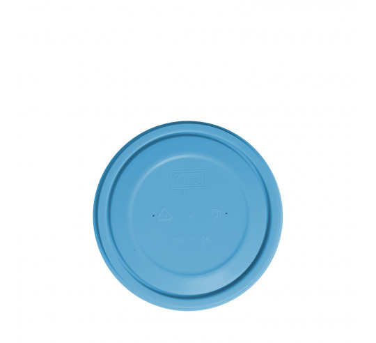 POLITRAY TAPA DOBLE CIERRE 13 cm AZUL