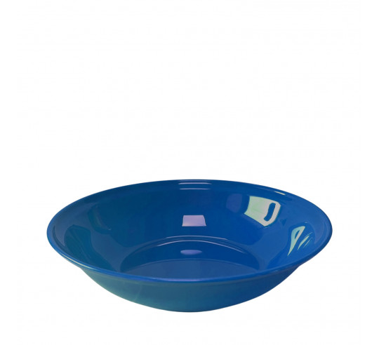 POLITRAY PLATO HONDO POLICARBONATO AZUL