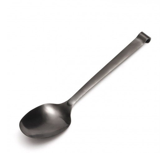 CUCHARA SERVIR ELEGANT NEGRO 30 cm