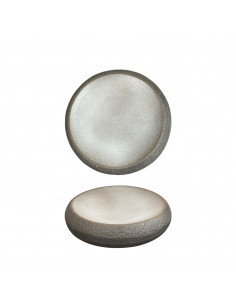 TOTEM PLATO ALTO GRIS 22 cm