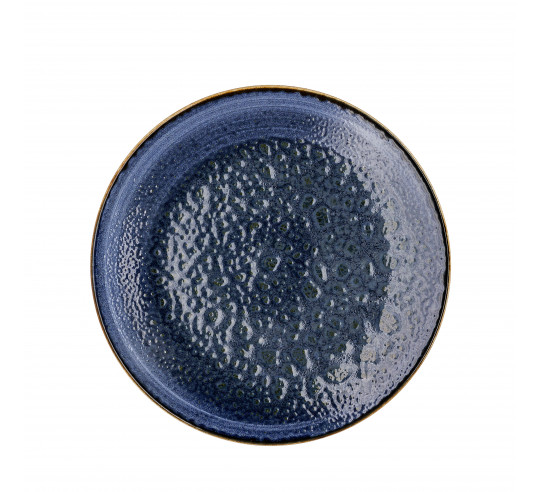MOON BLUE 28 CM FLAT PLATE