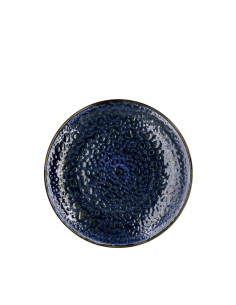 MOON BLUE 22 CM FLAT PLATE