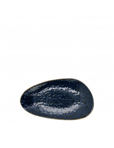 MOON BLUE OVAL PLATE 21