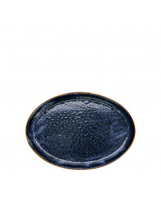 MOON BLUE 23 CM OVAL DISH