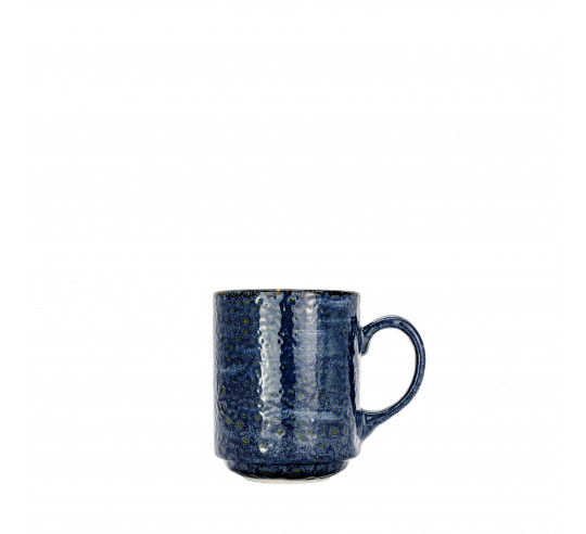 MOON BLUE TAZA APILABLE MUG h 10 cm 32cl