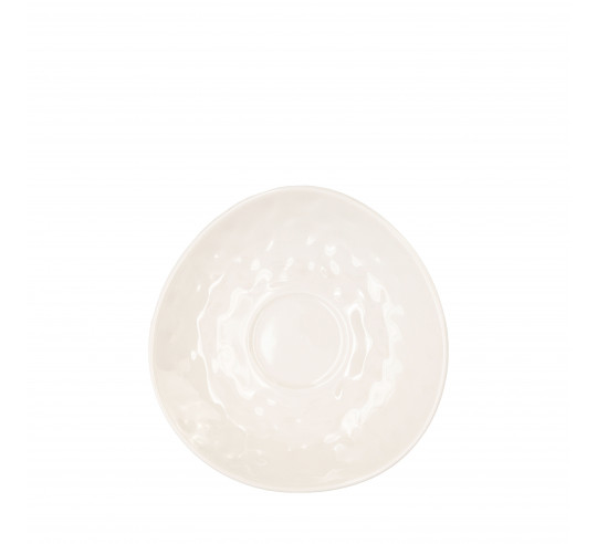 BARISTA 16 CM WHITE SAUCER
