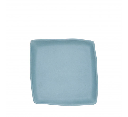 IO 21.5X21.5 BLUE PLATE
