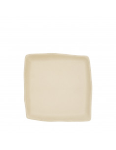 IO 21.5X21.5 CREAM PLATE