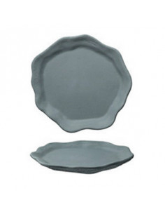 OYSTER AZUL PLATO LLANO 27 cm