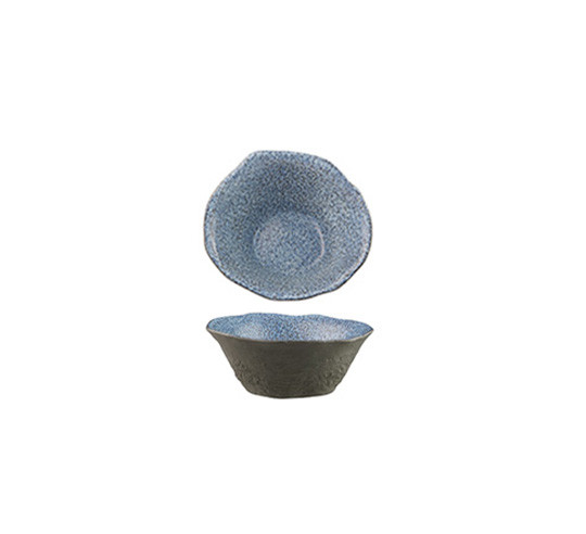 OYSTER GRAIN BLUE/BLACK BOWL 17