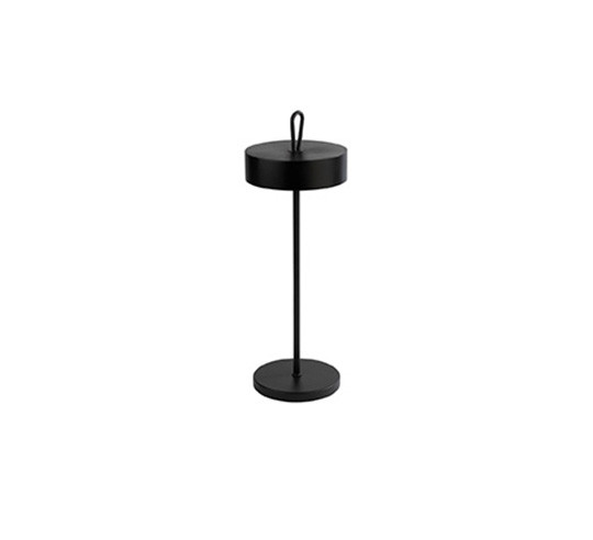 CLEO LAMPARA MESA NEGRA 12 cm h 31 cm