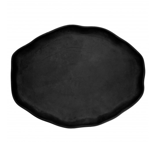 IO GRAFITO FUENTE OVAL 39x30 cm