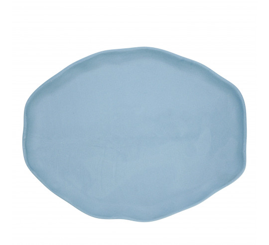 IO AZUL FUENTE OVAL 39x30 cm