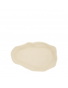 OYSTER CREAM DISH 23X15
