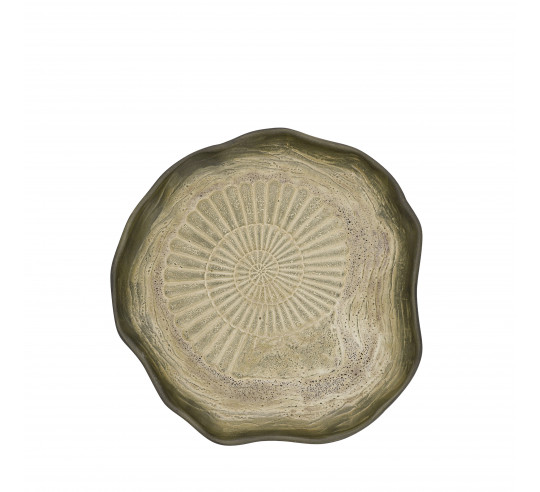 MAR ARENA PLATO LLANO ABSTR CARACOL 24cm