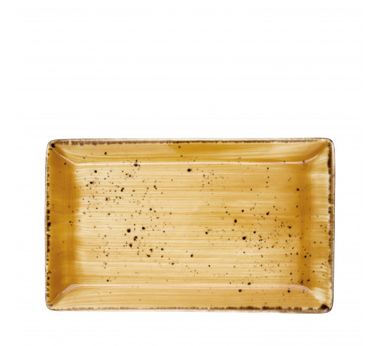 SPIRAL/RUSTIC FUENTE AMARILLO 27x16 cm