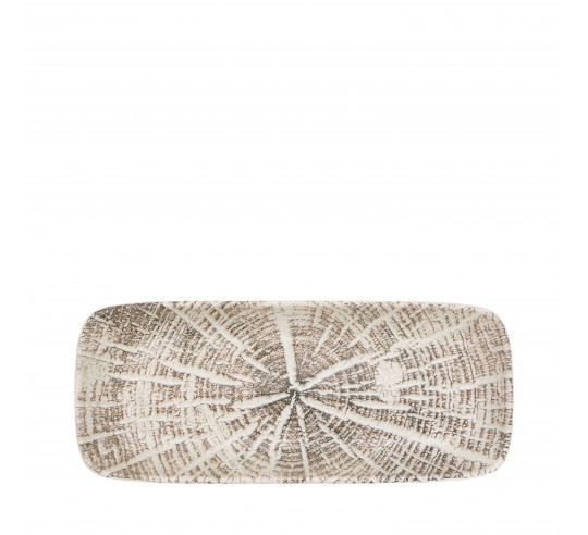 FOREST BLANCO PLATO LLANO ABSTRAC29x12cm