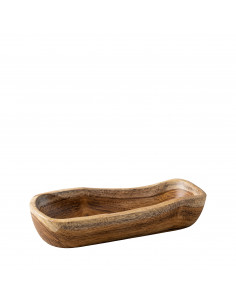 TEAK WOOD RUSTIC BOL 27x10...