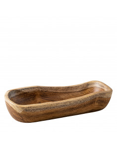TEAK WOOD RUSTIC BOL 36x10...