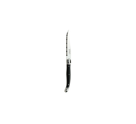 LAGIOLE CUCHILLO CHULETERO NEGRO 215 mm
