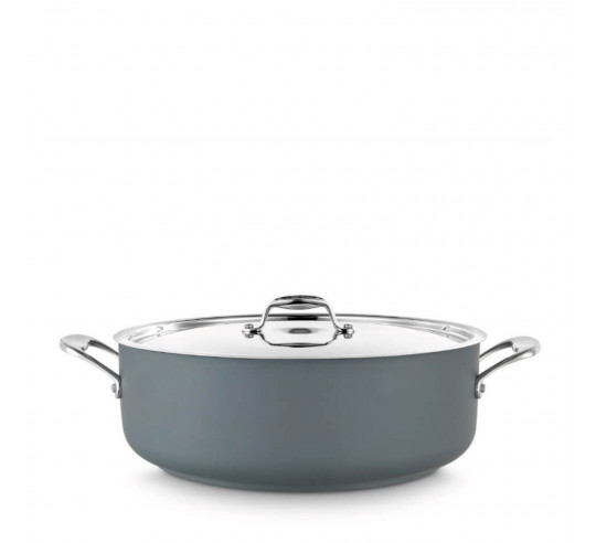 COOL LINE GRIS PAELLERA C/TAPA 28 cm