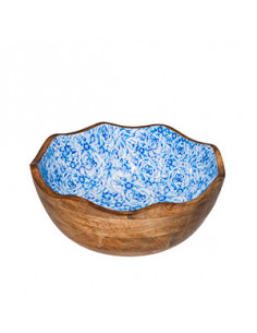 NATURAL BOL MADERA BLUE...