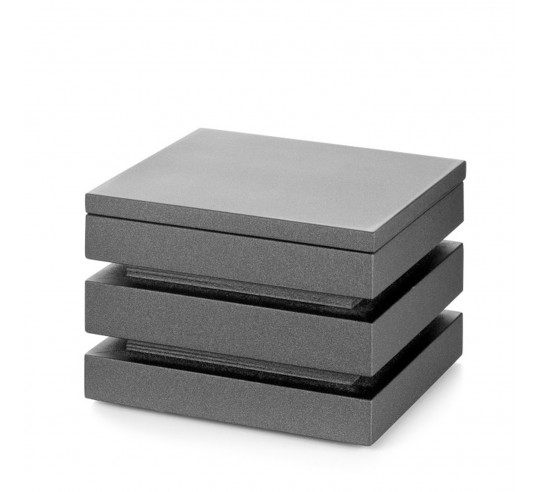 CUBIC CUBO NEGRO 23x23 cm