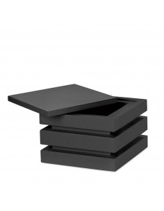 CUBIC TAPA CUBO NEGRO 23x23 cm