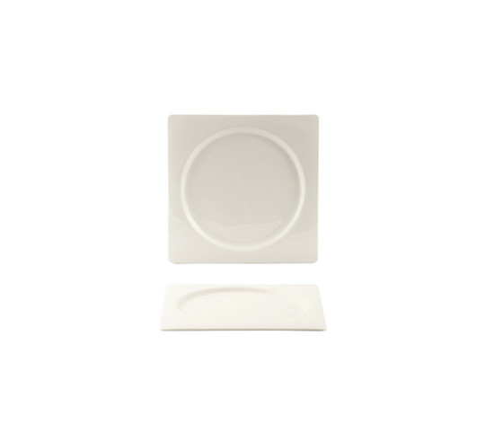 VALET GOURMET PLATO LLANO CUADR 25x25 cm