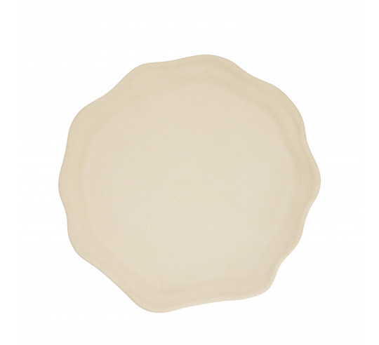 OYSTER CREMA PLATO LLANO 27 cm