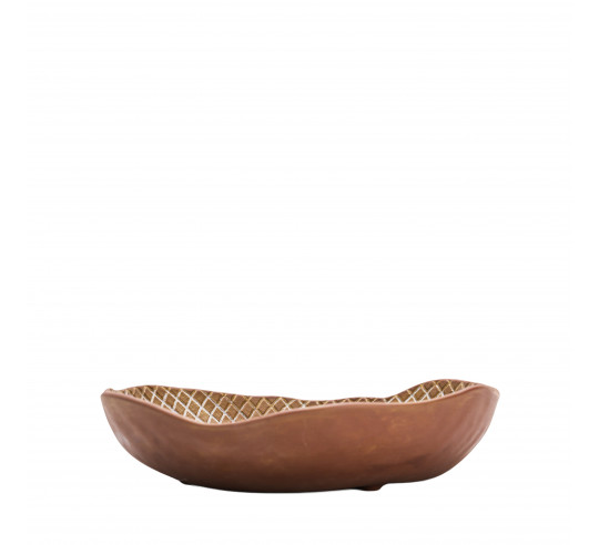 VAREIA BROWN BOWL  25,5 cm