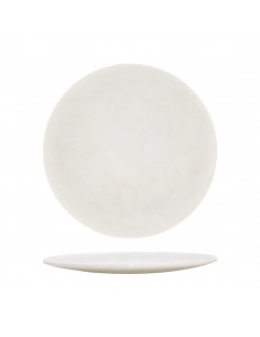 SUPIEDRA 25 CM WHITE PLATE