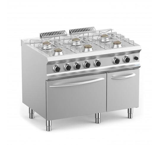 COCINA GAS DEXION 711AFGXL 6 FUEG+H.GAS