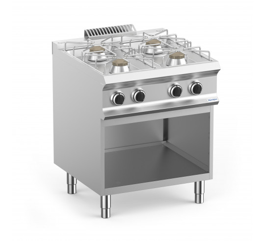 COCINA GAS DEXION 77AXL 4 FUEGOS+MUEBLE