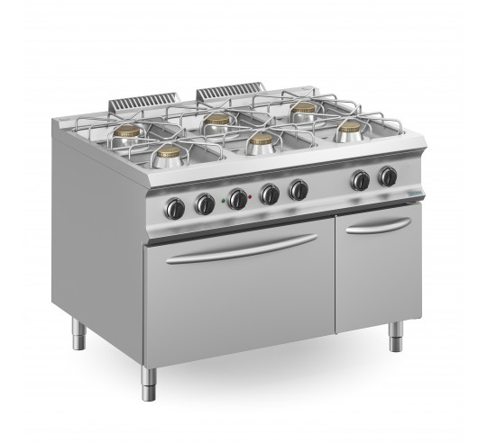 COCINA GAS DEXION 912AFEXXL 4 FUEG+H.ELE