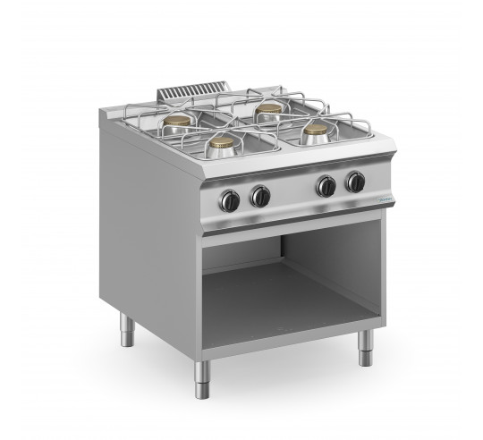 COCINA GAS DEXION 98AXXL 4 FUEGOS+MUEBLE