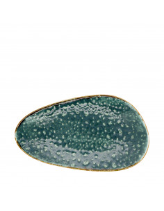 MOON TURQUOISE  OVAL PLATE 26