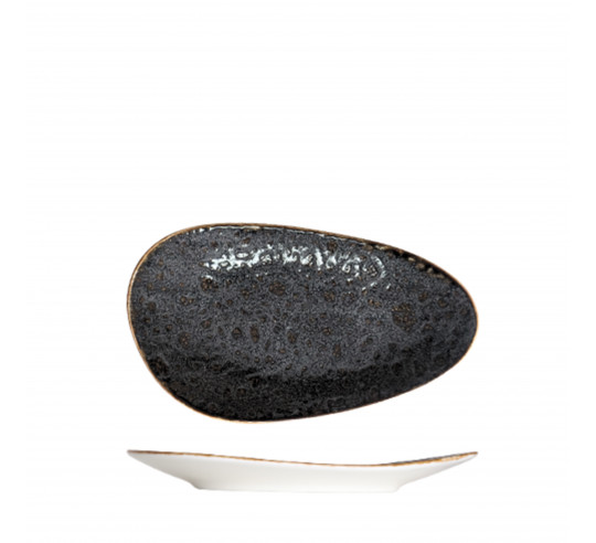 MOON BROWN PLATO LLANO ABSTRACT 26x15 cm