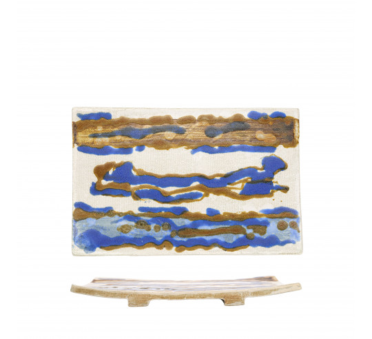 HAKU PLATO LLANO ALZADO ORIENTAL 23x14cm