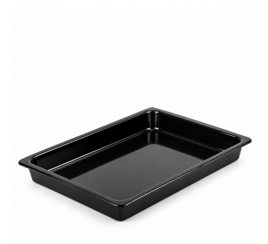 CUBETA PORCELANA NEGRA GN 1/2-035