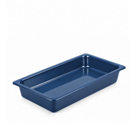 CUBETA PORCELANA AZUL 1/3-065