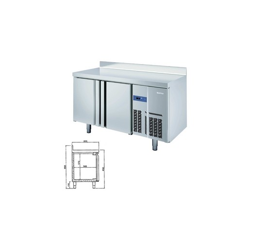 REFRIGERATED TABLE SERIES 600 2 DOORS