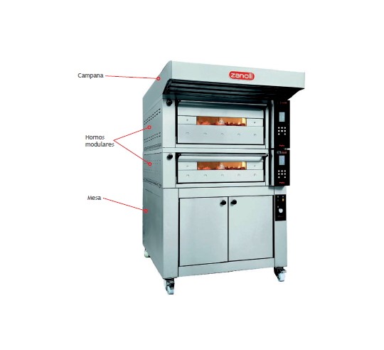 HORNO MODULAR T POLIS PW2DL/MC18 125