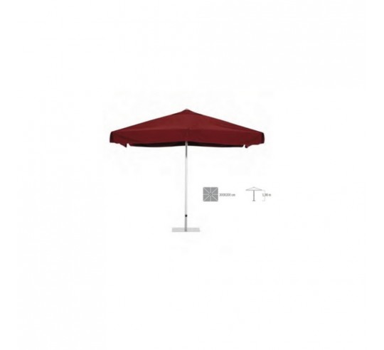 PARASOL VIGO CUADRADO 300X300 CREMA