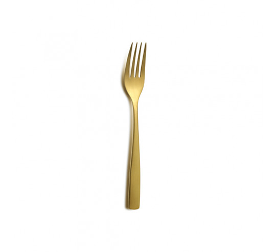 SINXELO SATIN ORO TENEDOR MESA 205 mm